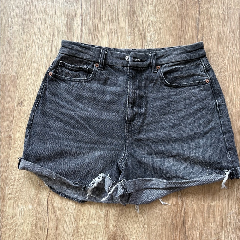 American Eagle Outfitters Black Jean Shorts